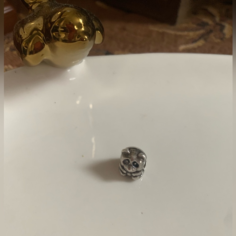 Pandora Panda Bear Sterling Bead Charm
